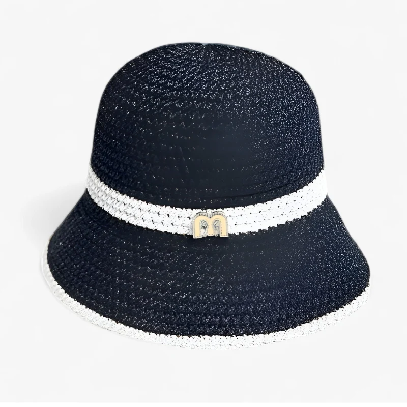 Chapeau élégant à large bord avec design classique - Image 5