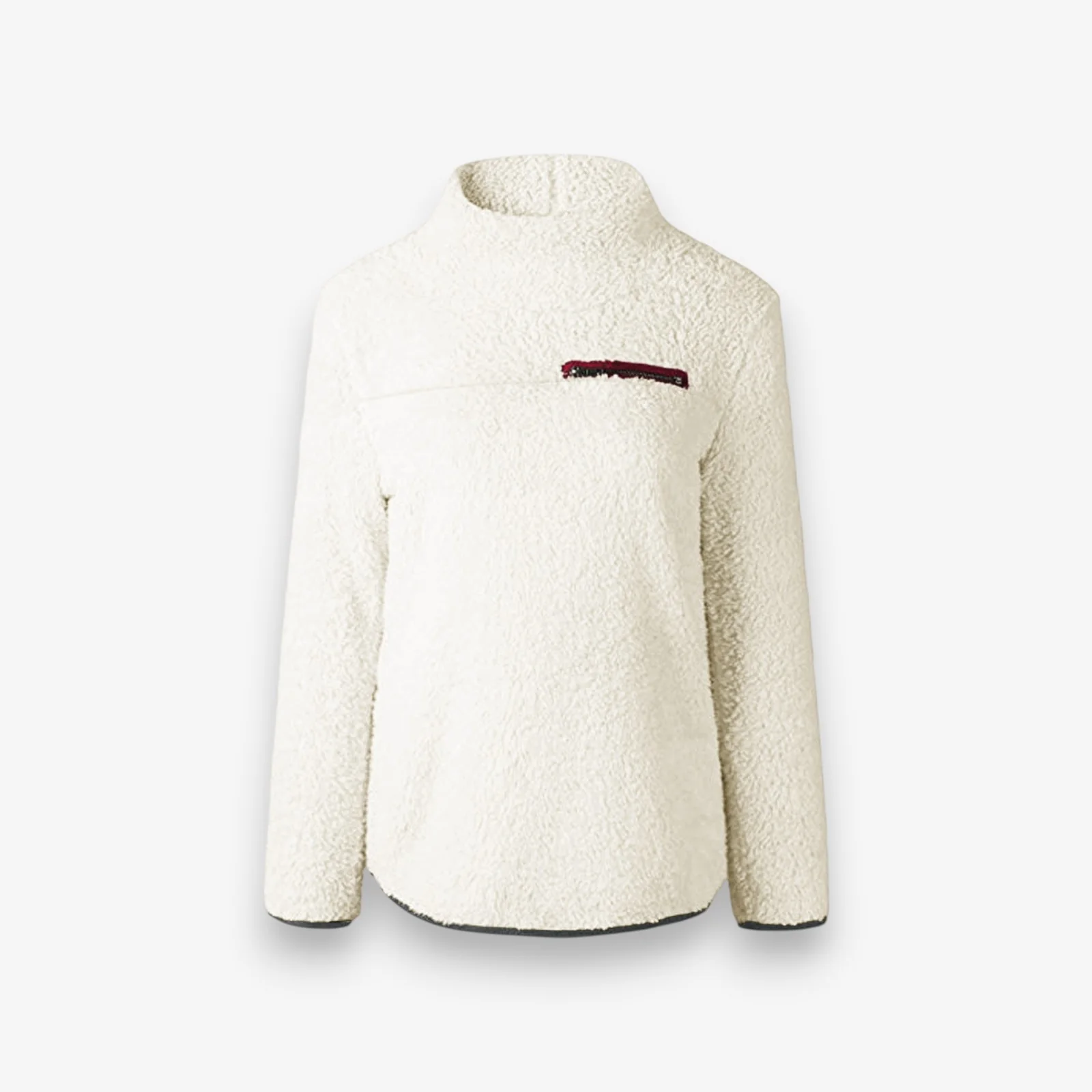Pull femme col roulé manches longues Isabella - Image 3