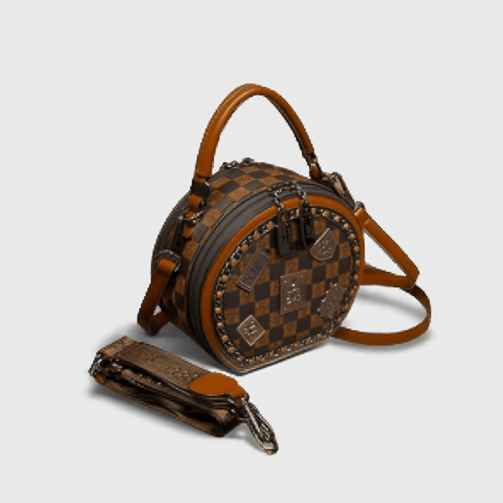 Sac bandoulière compact avec poignée supérieure & poches zippées - Image 3
