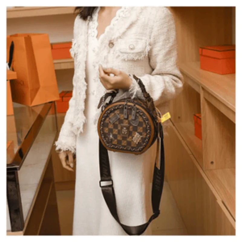 Sac bandoulière compact avec poignée supérieure & poches zippées - Image 6