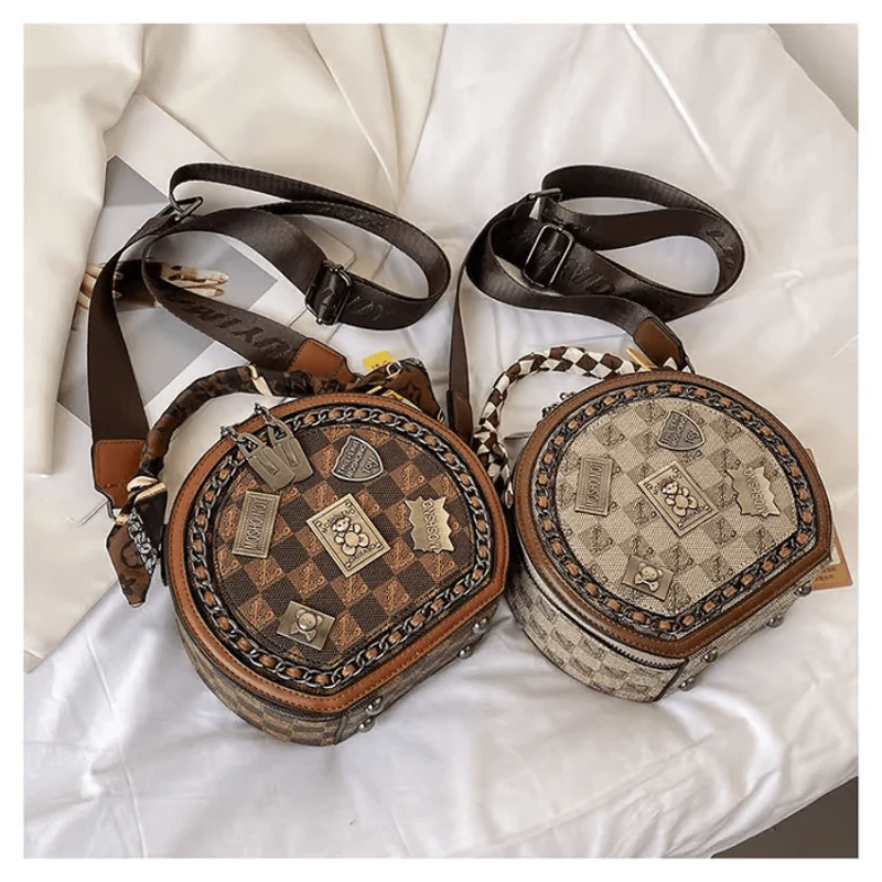 Sac bandoulière compact avec poignée supérieure & poches zippées - Image 8