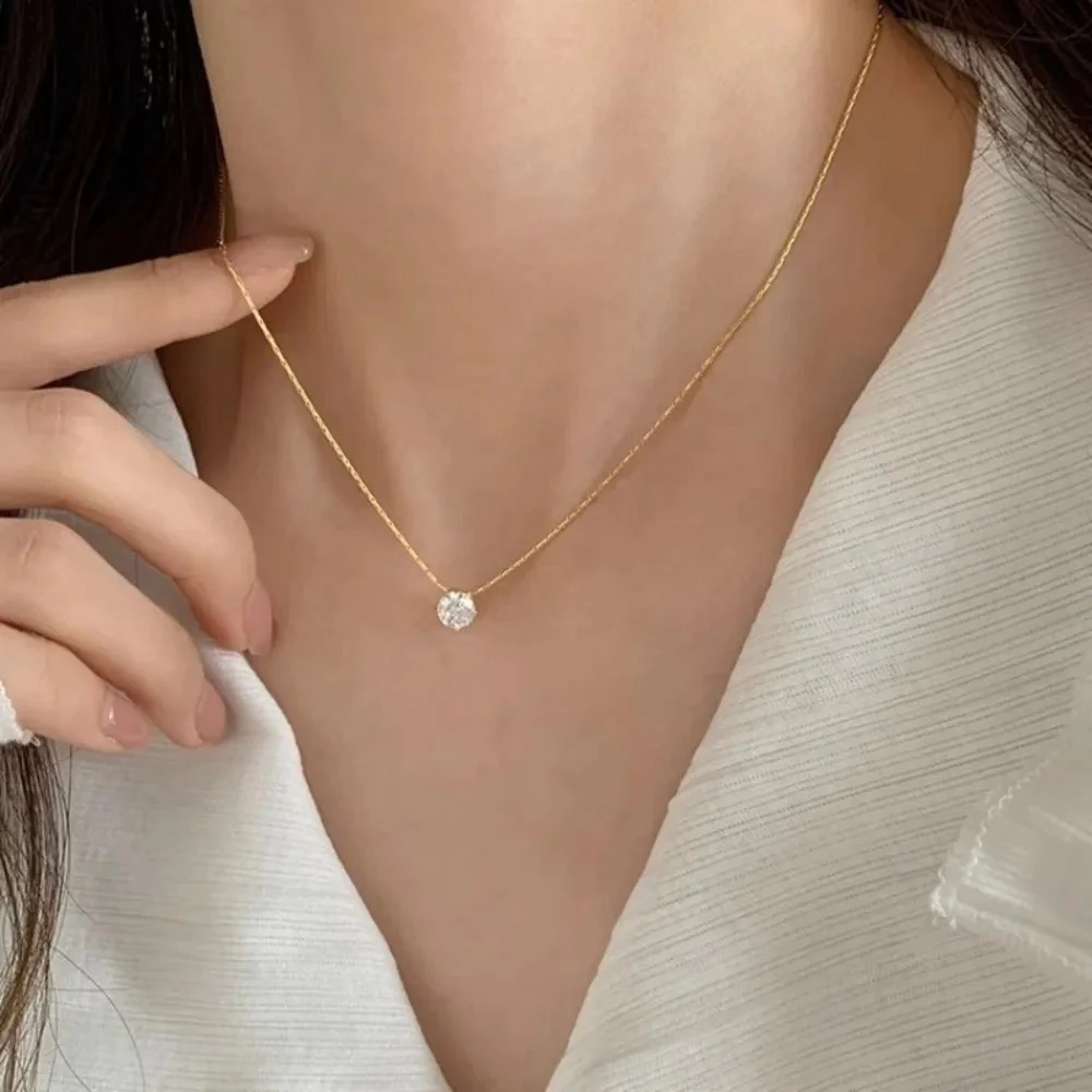 Collier Pendentif en Moissanite - Image 2