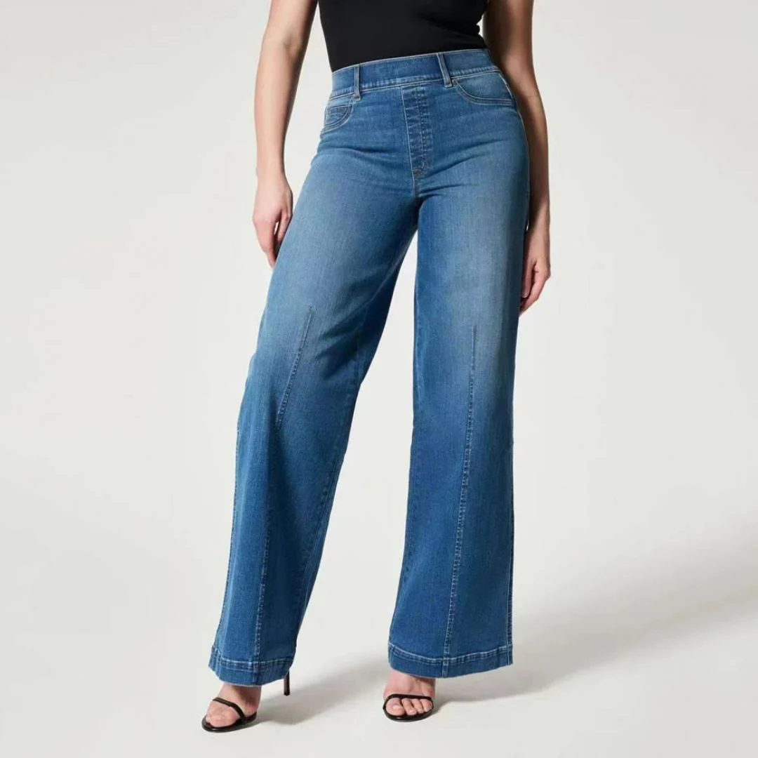 Jean large femme coupe décontractée - Image 2