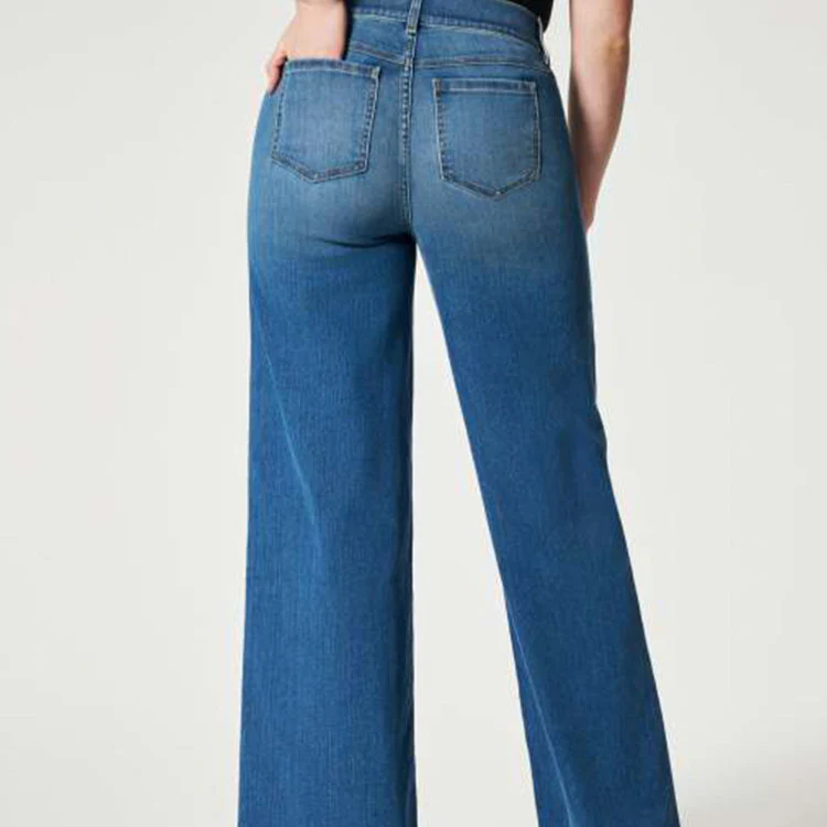 Jean large femme coupe décontractée - Image 4