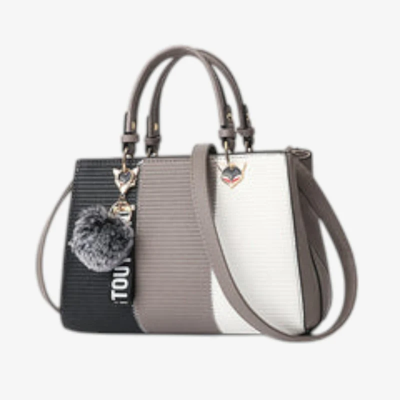 Sac bandoulière en cuir avec sangle réglable - Image 3