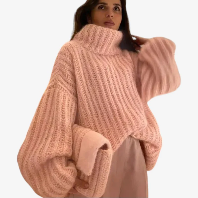 Cardigan ample col roulé - Image 2