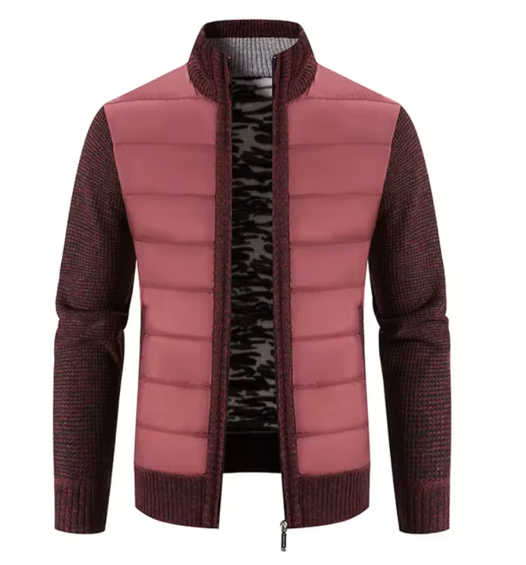 Veste homme col montant zippée avec poches fonctionnelles - Image 2