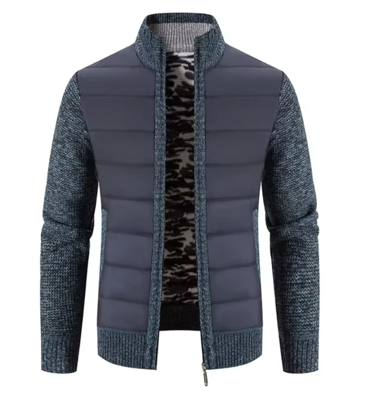 Veste homme col montant zippée avec poches fonctionnelles - Image 3