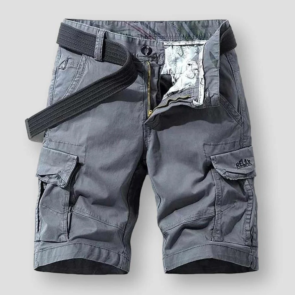 Short cargo élégant avec plusieurs poches et coupe décontractée - Image 2