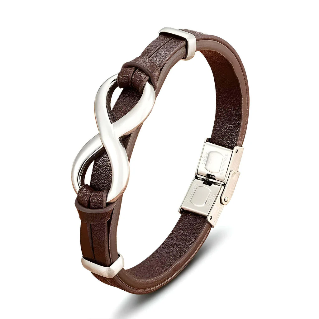 James - Bracelet à breloque infini pour homme - Image 4