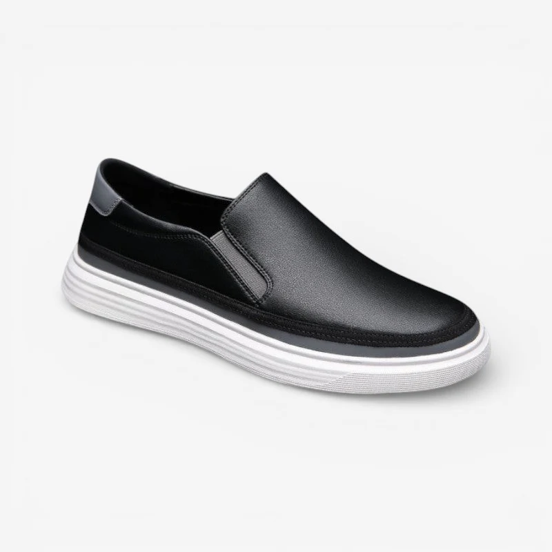 James – Chaussures à enfiler à bout rond et semelle plate