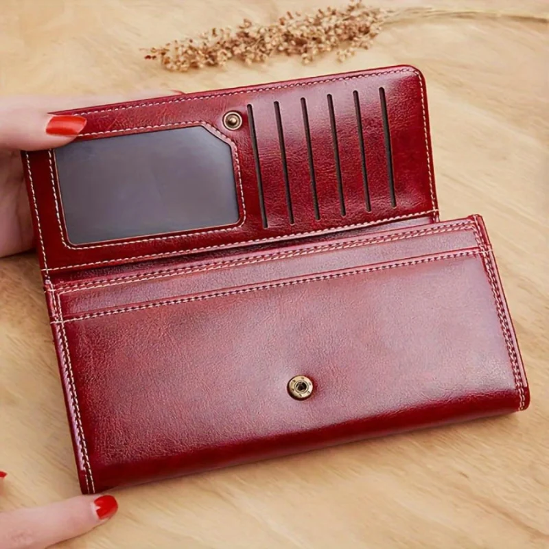 Porte-cartes compact avec poche zippée - Image 4