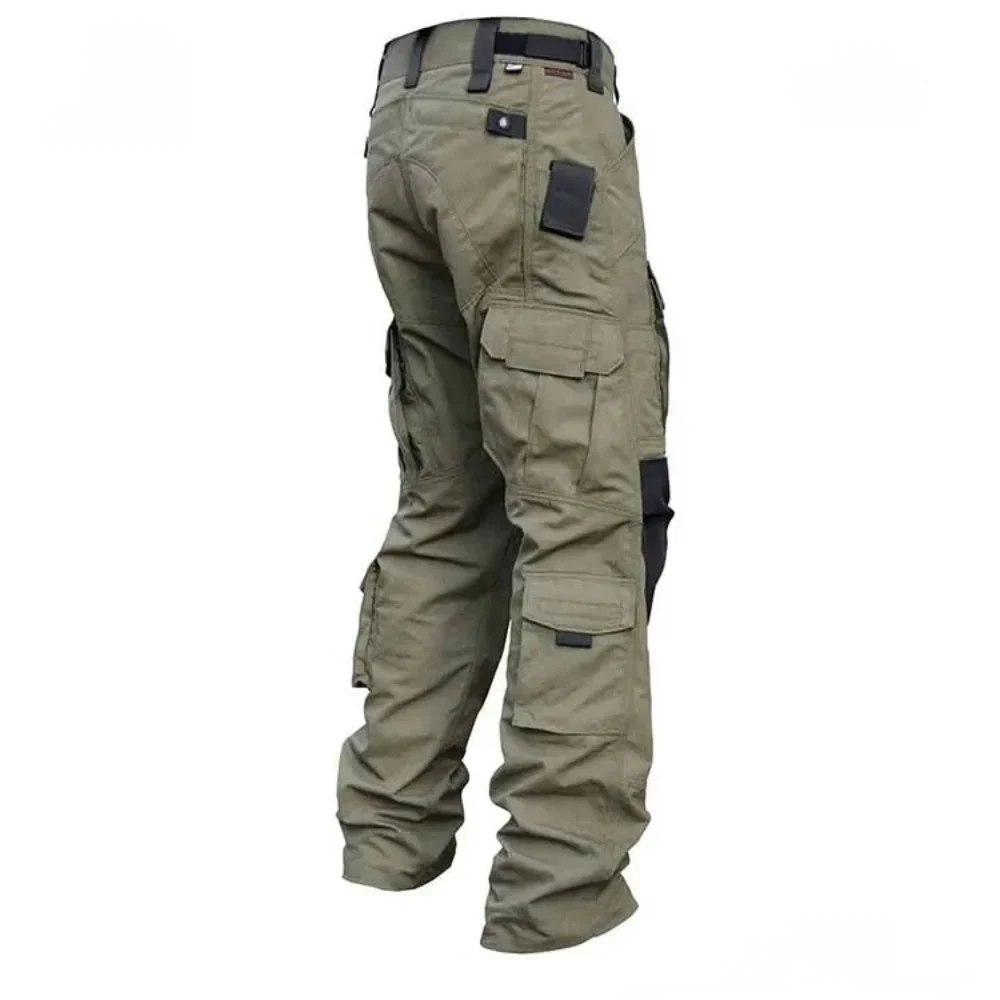 Pantalon de combat tactique avec poches fonctionnelles et ceinture ajustable