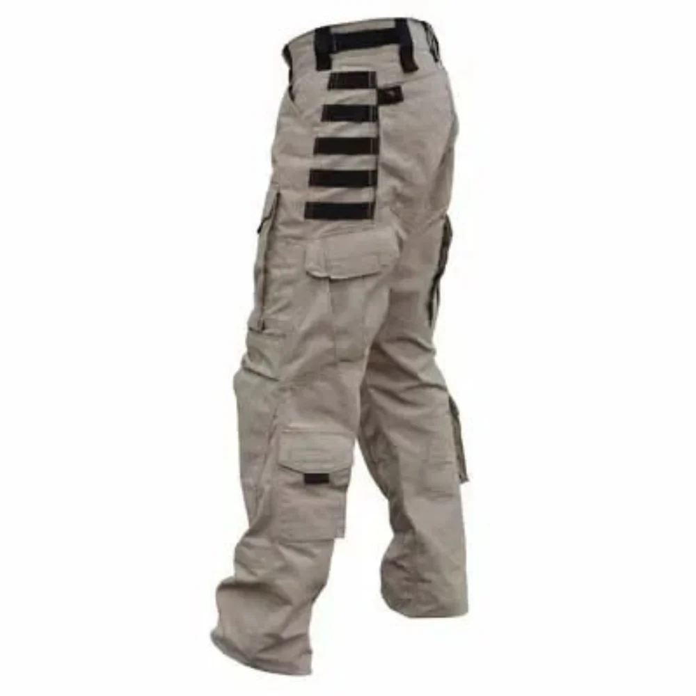 Pantalon de combat tactique avec poches fonctionnelles et ceinture ajustable - Image 3