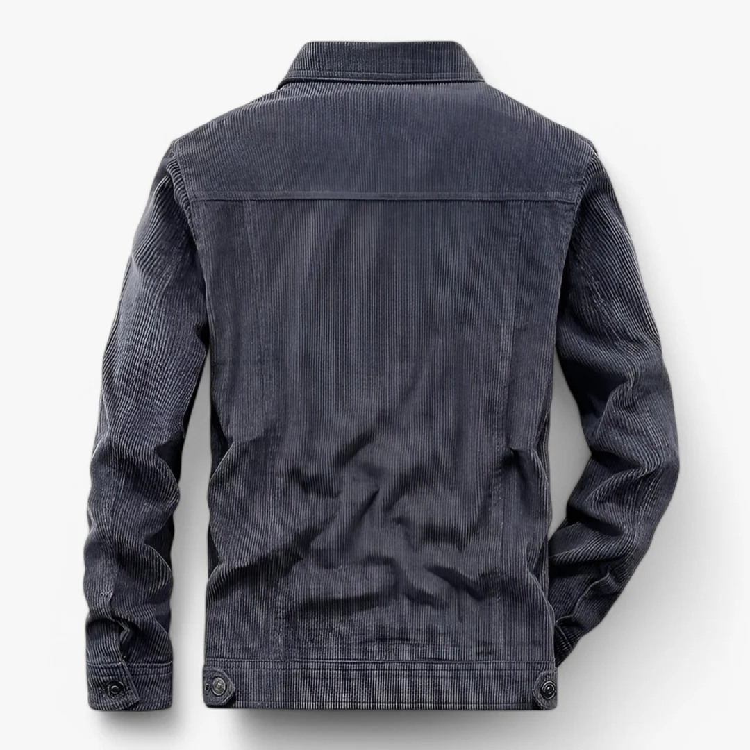 Veste classique en velours côtelé à boutons - Image 7