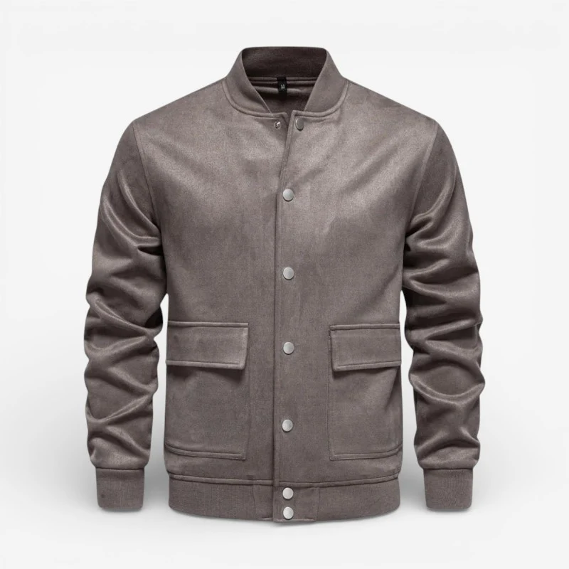 Jaxon – Veste à manches longues boutonnée avec poches avant - Image 2