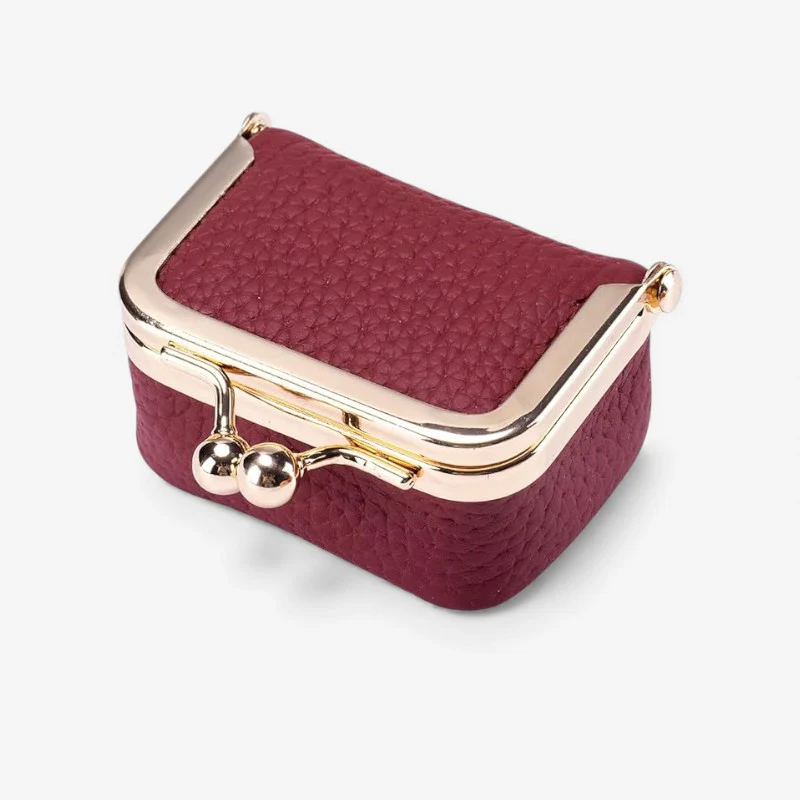 Mini sac portefeuille Jennifer fermoir carré - Image 3