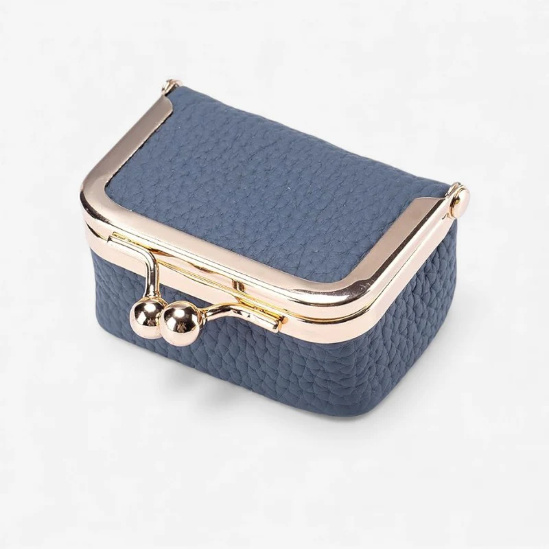 Mini sac portefeuille Jennifer fermoir carré - Image 6