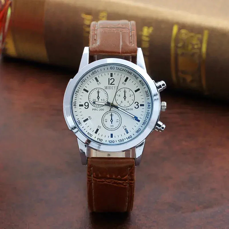 Montre à quartz élégante pour homme