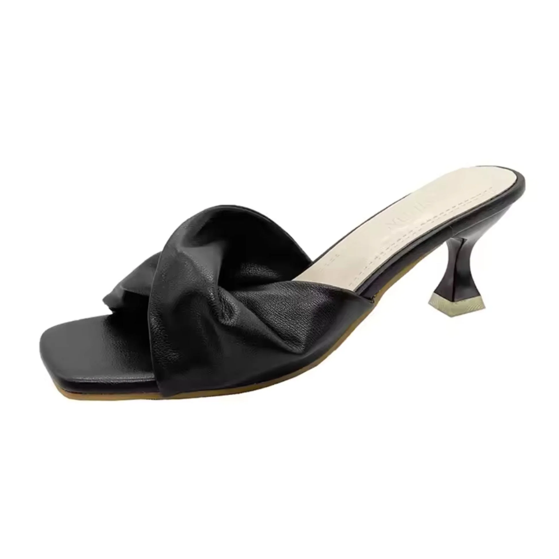Mules à talons femme design classique - Image 3