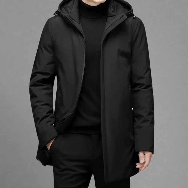 Jonas – Parka Homme Pleine Longueur - Image 2