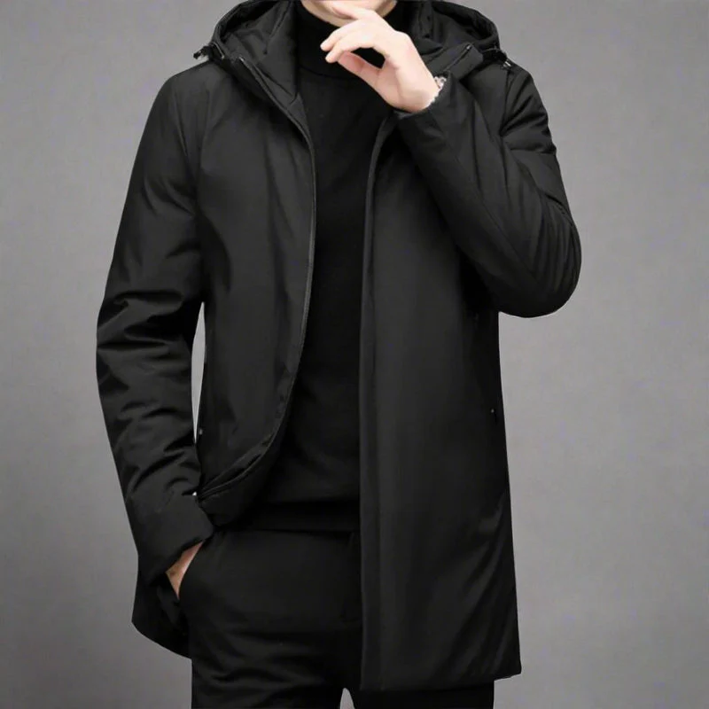 Jonas – Parka Homme Pleine Longueur - Image 3