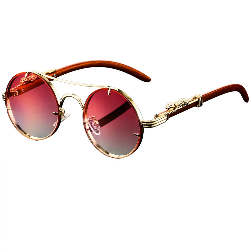 Lunettes de Soleil Rondes