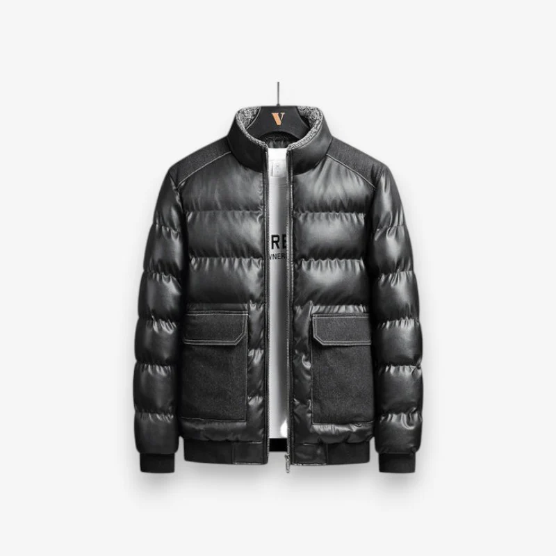 Veste zippée ample à manches longues