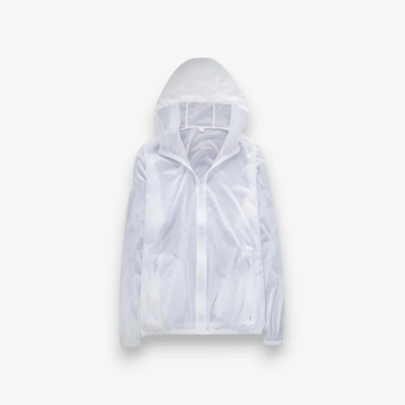 Veste à capuche zippée manches longues