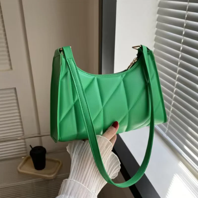 Sac bandoulière géométrique à forme structurée - Image 6