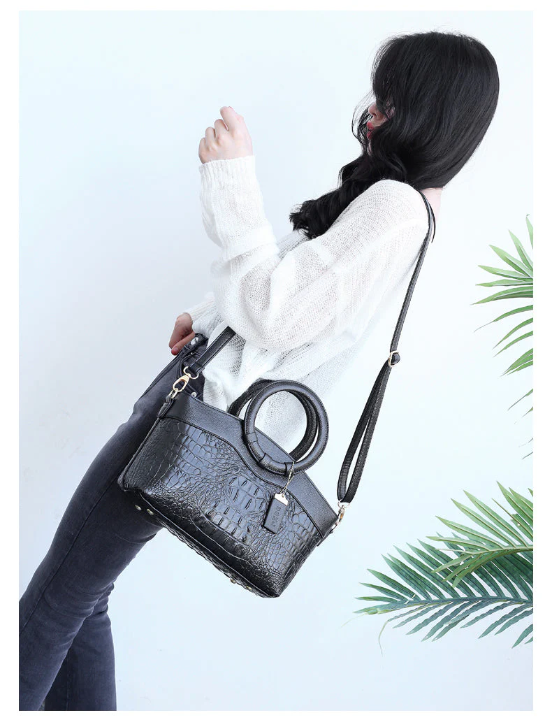 Sac à bandoulière élégant au design convertible - Image 3