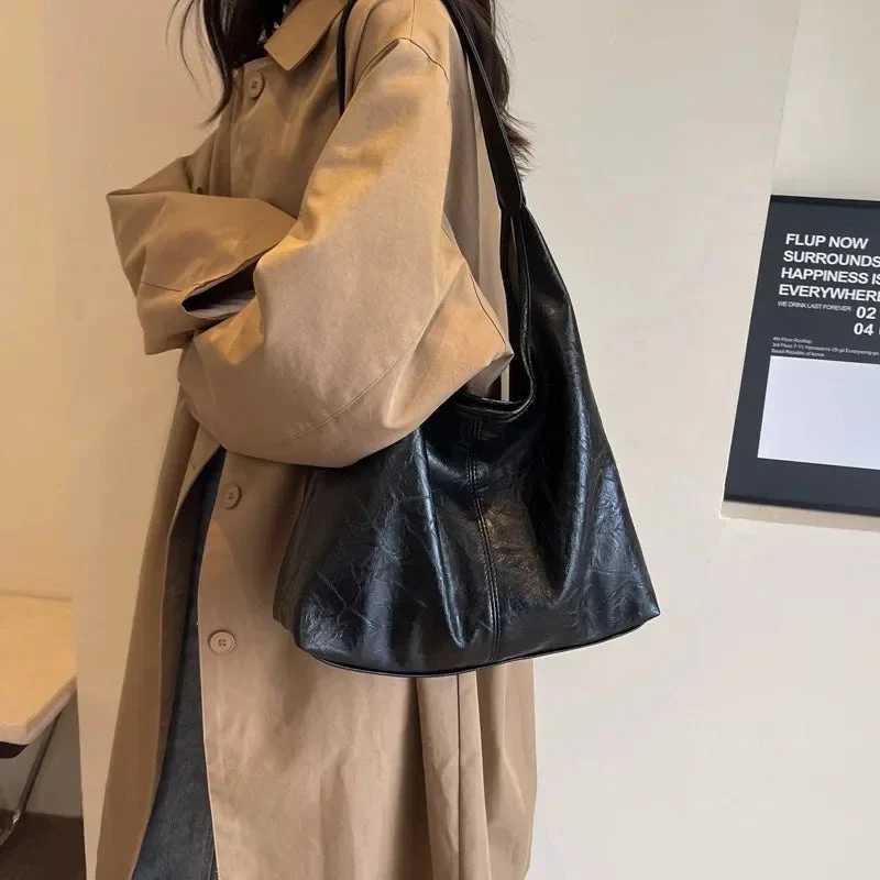 Grand sac Juliette en cuir PU souple - Image 7