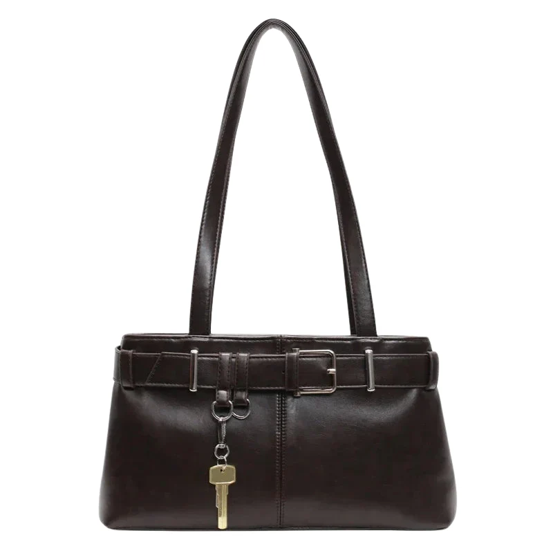 Sac bandoulière grande capacité avec fermeture éclair - Image 3