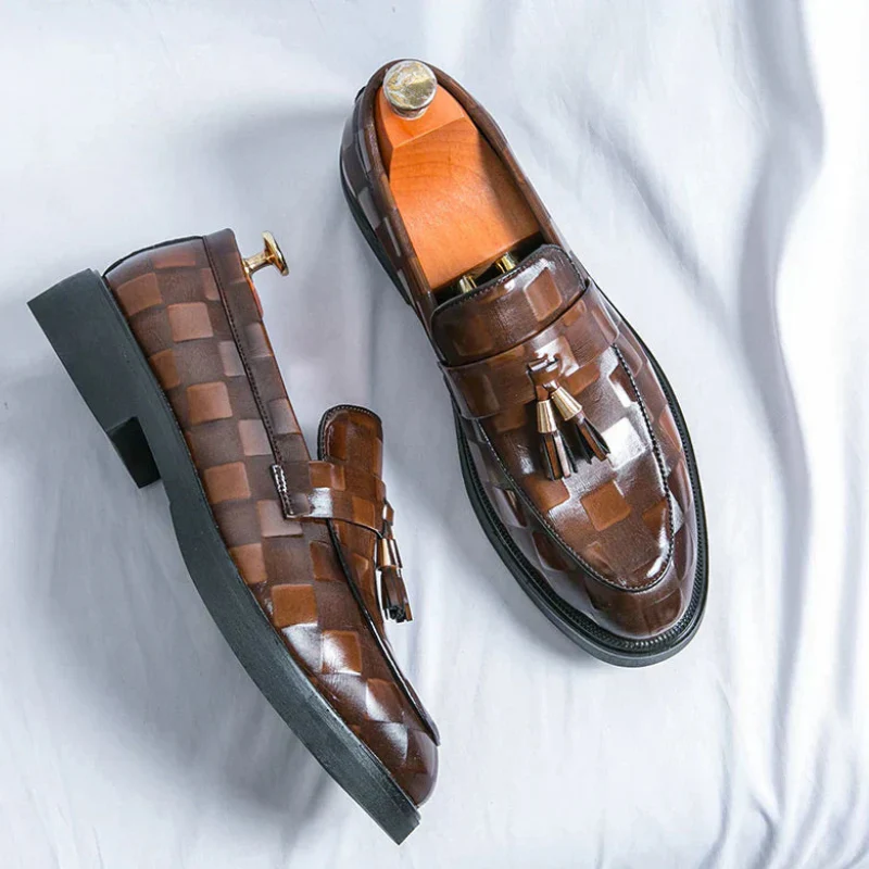 Justin – Mocassins à Talon Carré Bas et Bout Rond - Image 5