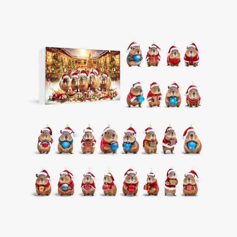 Calendrier de l’Avent Noël KapiJoy Kapibara