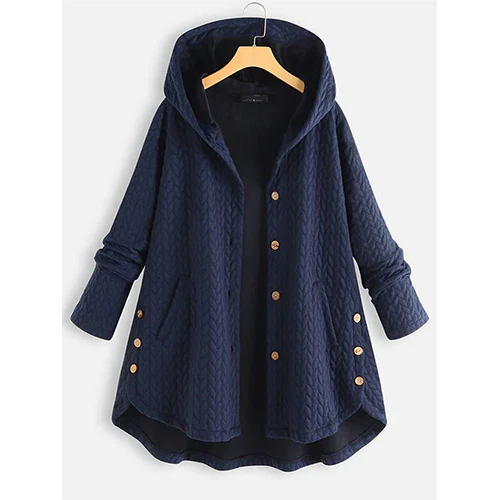 Manteau à capuche isolé élégant - Image 2