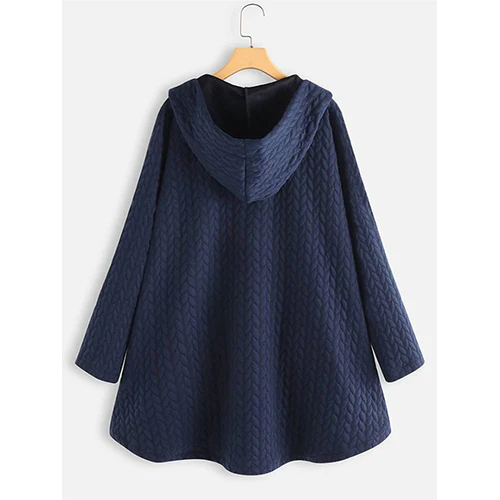 Manteau à capuche isolé élégant - Image 6