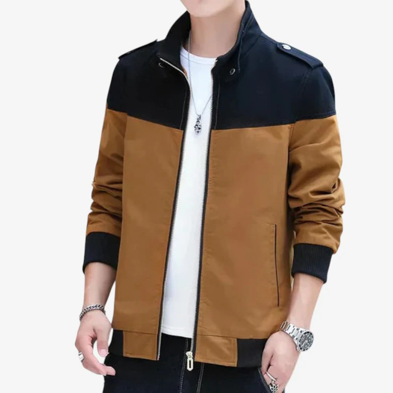 Veste col montant zippé manches longues - Image 2
