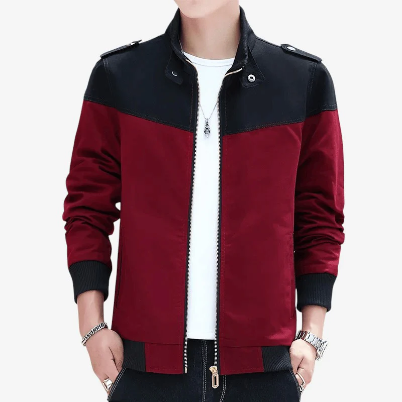 Veste col montant zippé manches longues - Image 3