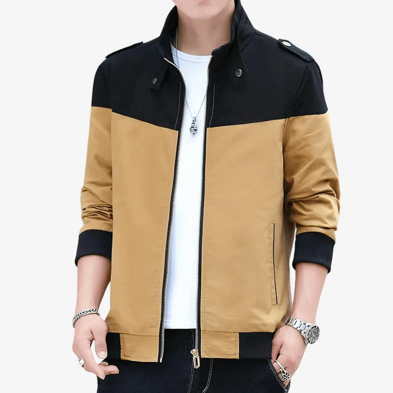Veste col montant zippé manches longues - Image 4