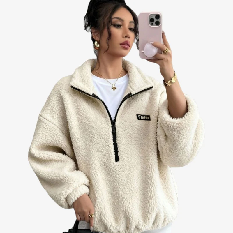 Cardigan ample manches longues