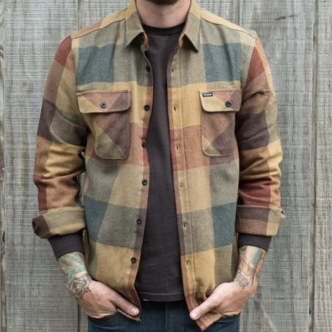 Chemise chaude classique pour le style et le confort