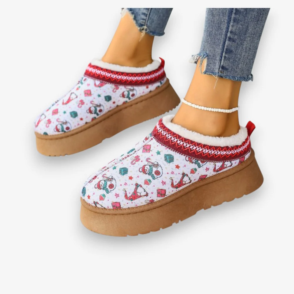 Dames Schoenen met All-Over Print en Ronde Neus - Image 2
