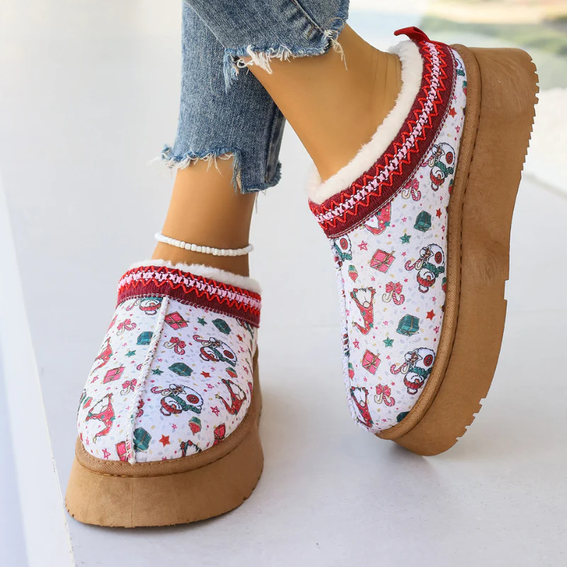 Dames Schoenen met All-Over Print en Ronde Neus - Image 3
