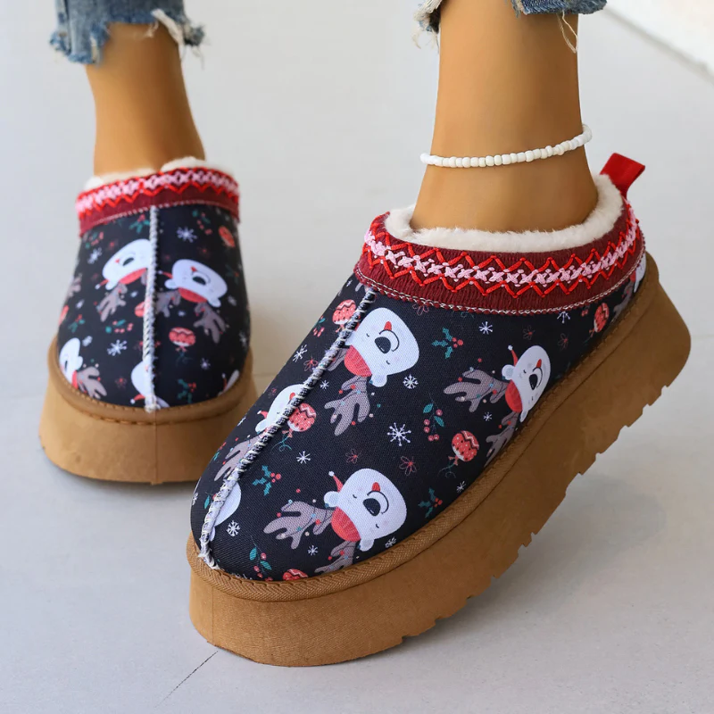 Dames Schoenen met All-Over Print en Ronde Neus - Image 6