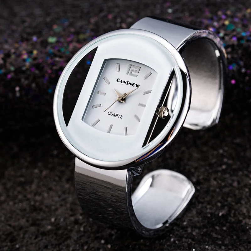 Montre femme minimaliste cadran ovale élégant - Image 2