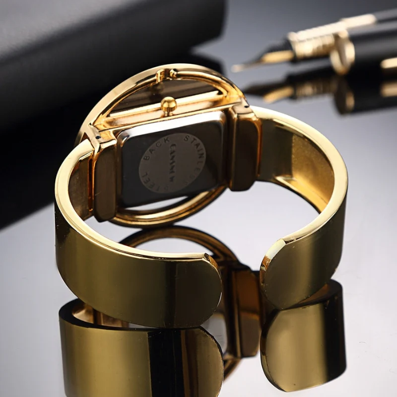 Montre femme minimaliste cadran ovale élégant - Image 5