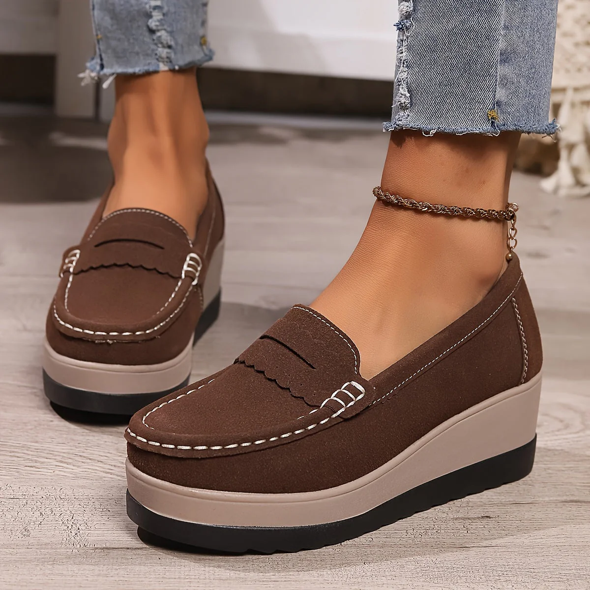 Mocassins femme élégants et confortables - Image 3
