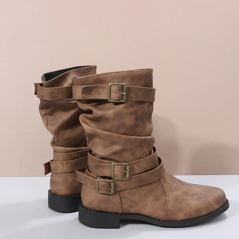 Bottes femme confort avec soutien voûte plantaire - Image 3