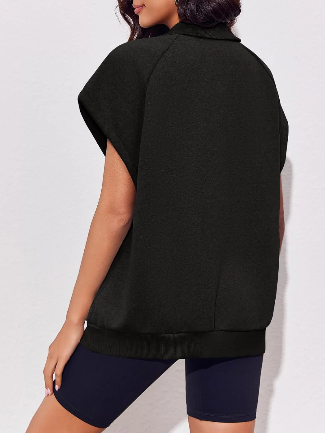 Gilet sans manches zippé femme avec poches - Image 11
